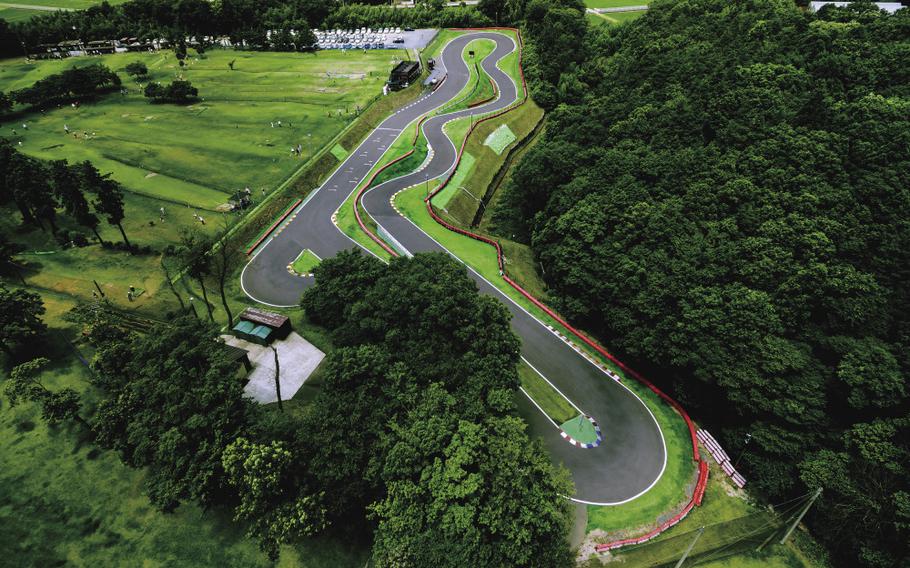 Birds-eye view of Neo Speed Park.