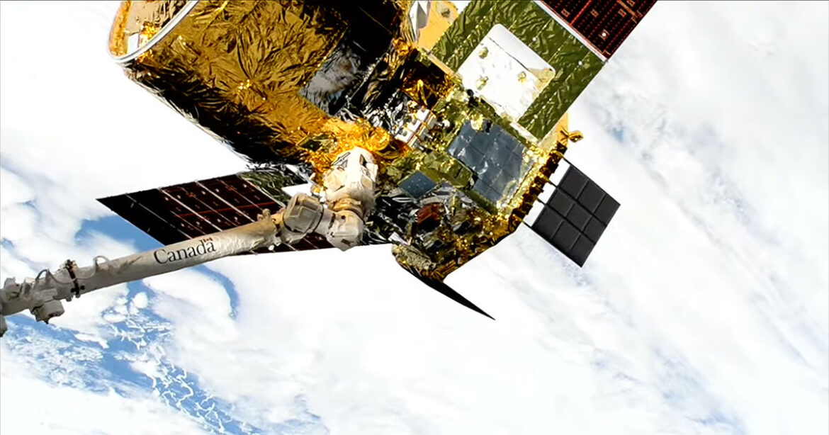 Japan’s first advanced cargo ship, HTV-X1, arrives at the International Space Station Japan's first advanced cargo ship, HTV-X1, arrives at the International Space Station