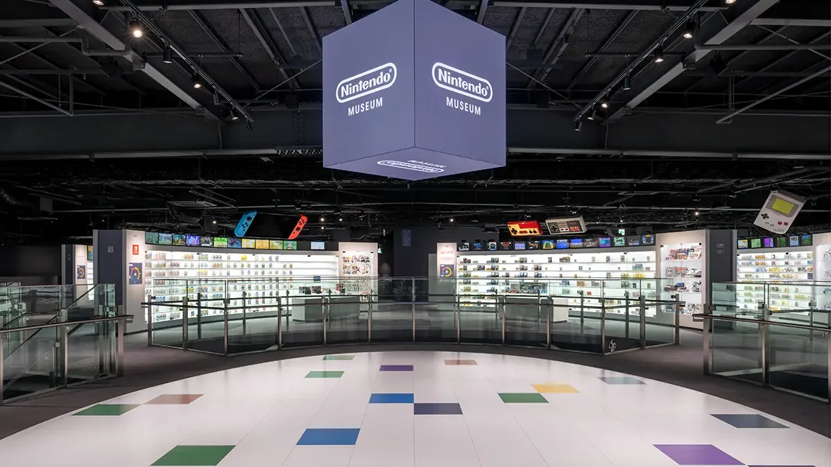 Aside from the store, the museum features a collection of Nintendo games and hardware Aside from the store, the museum features a collection of Nintendo games and hardware