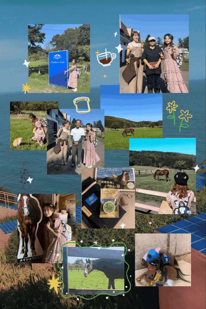 Misaki Watada (who voices Meisho Doto) and Sora Tokui (who voices T.M. Opera O) visited Northern Lake’s Ranch in Niikappu, Hokkaido! Misaki Watada (who voices Meisho Doto) and Sora Tokui (who voices T.M. Opera O) visited Northern Lake's Ranch in Niikappu, Hokkaido!