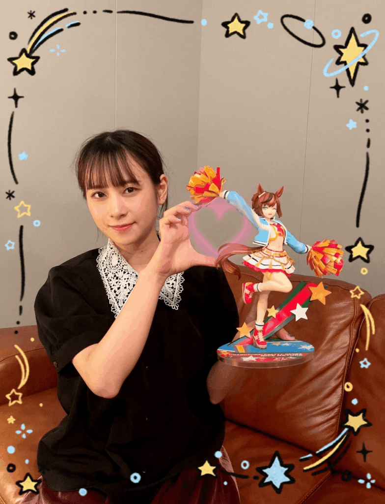 Maeda Kaori is Pleased with Her Nice Nature Figure✨