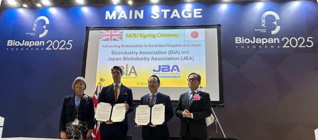 UK and Japan biotech associations sign landmark deal to accelerate innovation