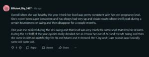 Screengrab of a Reddit comment
