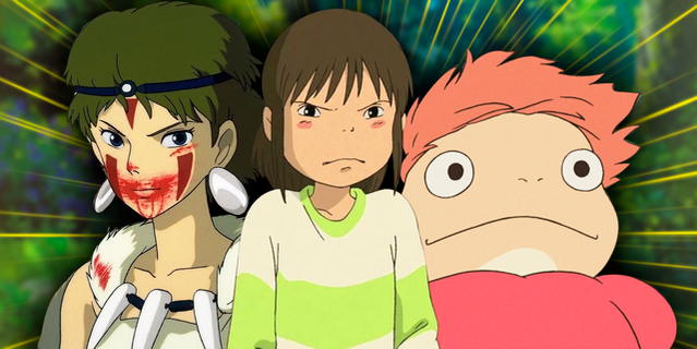 Studio Ghibli - Princess Mononoke, Spirited Away, and Ponyo looking upset mad angry featured image