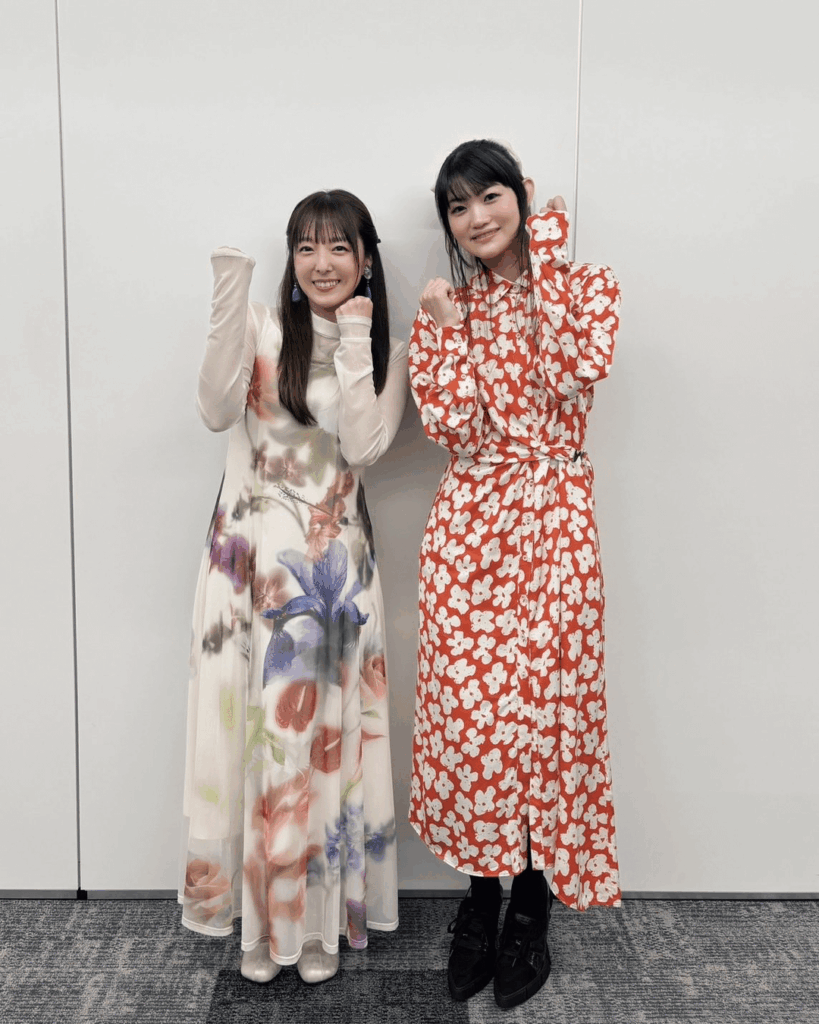 Katou Emiri and Hayami Saori from Machi Asobi