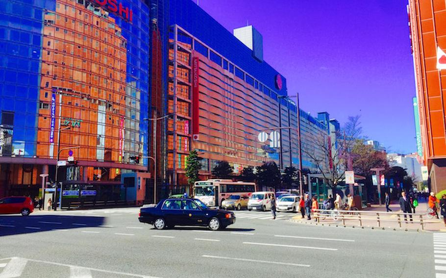 Mitsukoshi Department Store in the Tenjin area in Fukuoka.