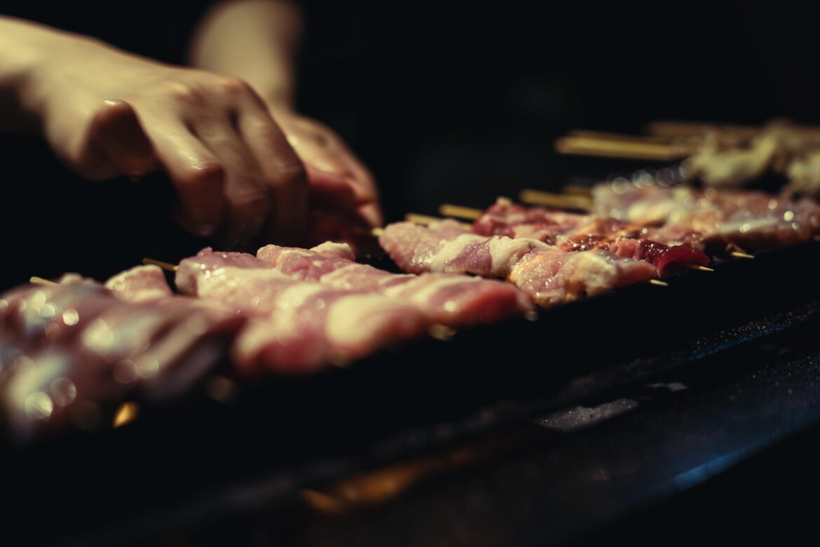 Yakitori somewhere around Shinbashi