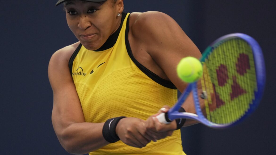 Naomi Osaka is out of the Japan Open quarterfinals with a left leg injury