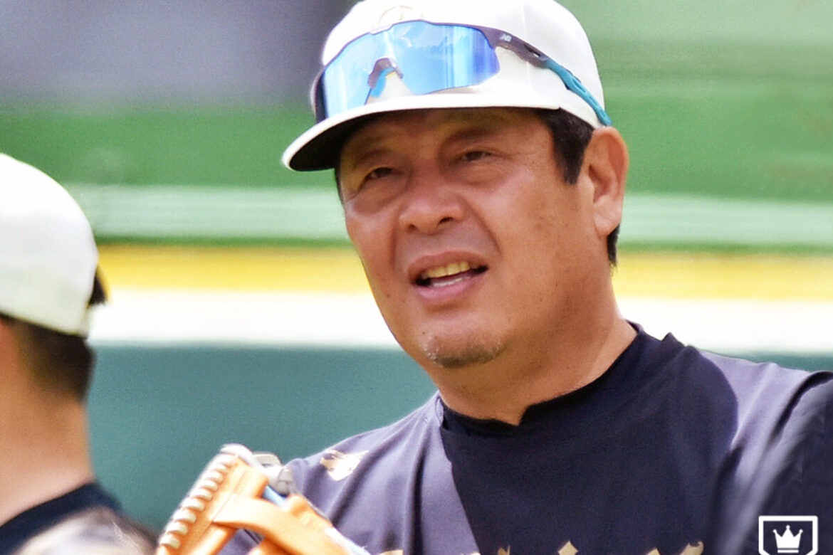 Orix Buffaloes coach Katsumi Mizumoto