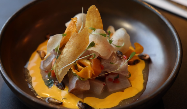 The ceviche dish at KION restaurant in East Belfast