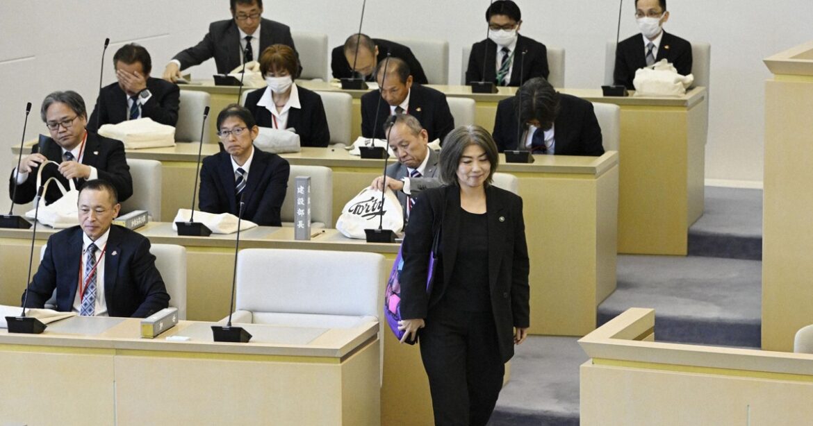 Japan city ousts mayor accused of falsifying educational record