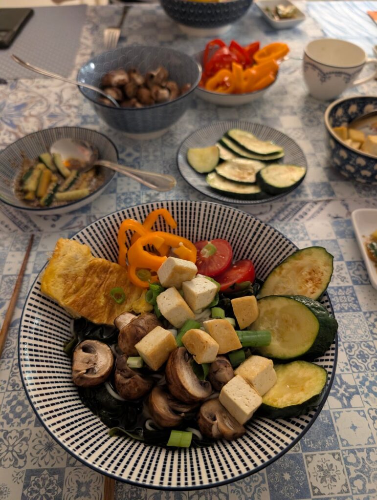Homemade Miso Dashi Ramen