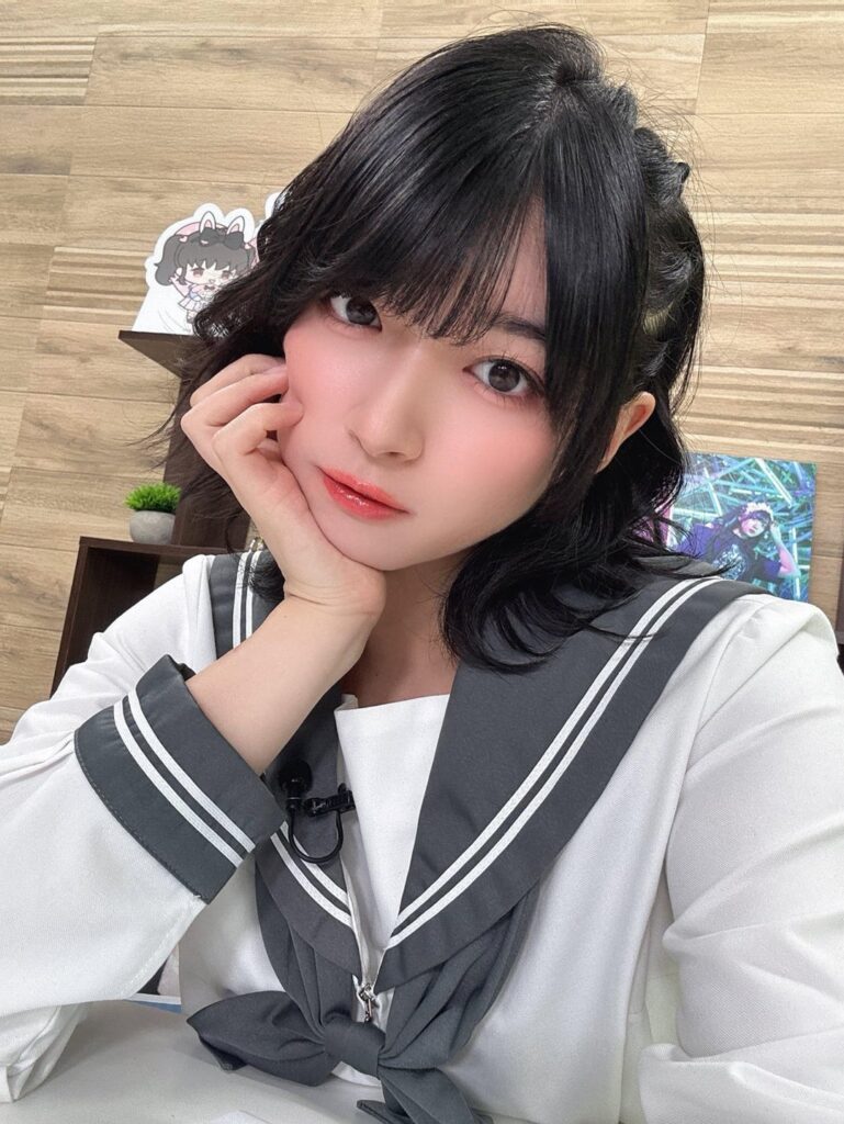 shindou amane from her “amanebu” livestream