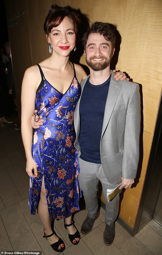 Daniel Radcliffe made a rare public appearance with his partner Erin Darke at the opening night of her new play Kyoto in New York
