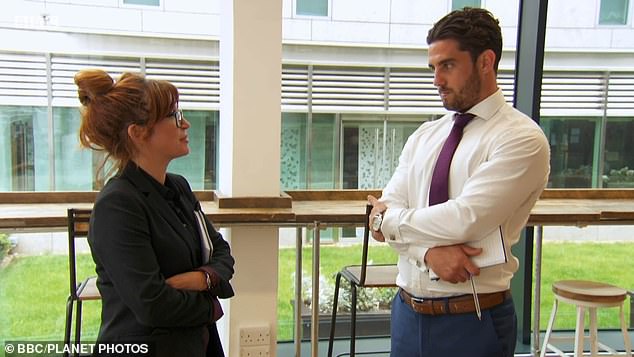 News of their relationship first surfaced as series 13 was airing, with reports at the time claiming the duo were forced to 'keep their romance a secret for weeks' (seen on show)