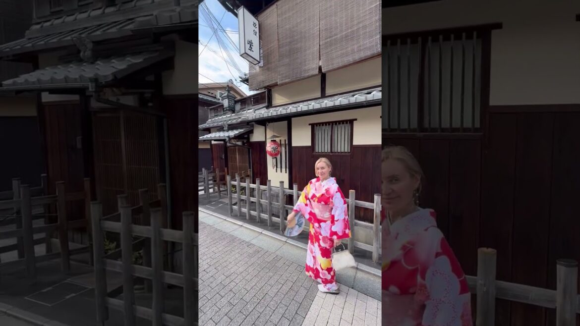 Япония.Киото. Район гейш.Квартал Гион. #japan #geisha