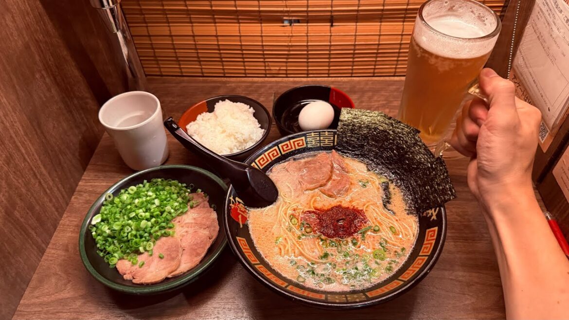 PERFECT Ramen Noodles at Ichiran in Asakusa, Tokyo Japan