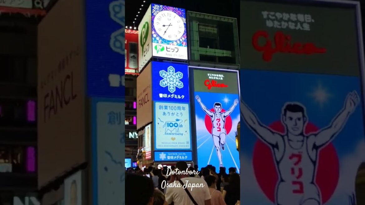 Dotonbori, Osaka Japan | Explore Dotonbori — The Heart of Japan’s Street Life! Part-1