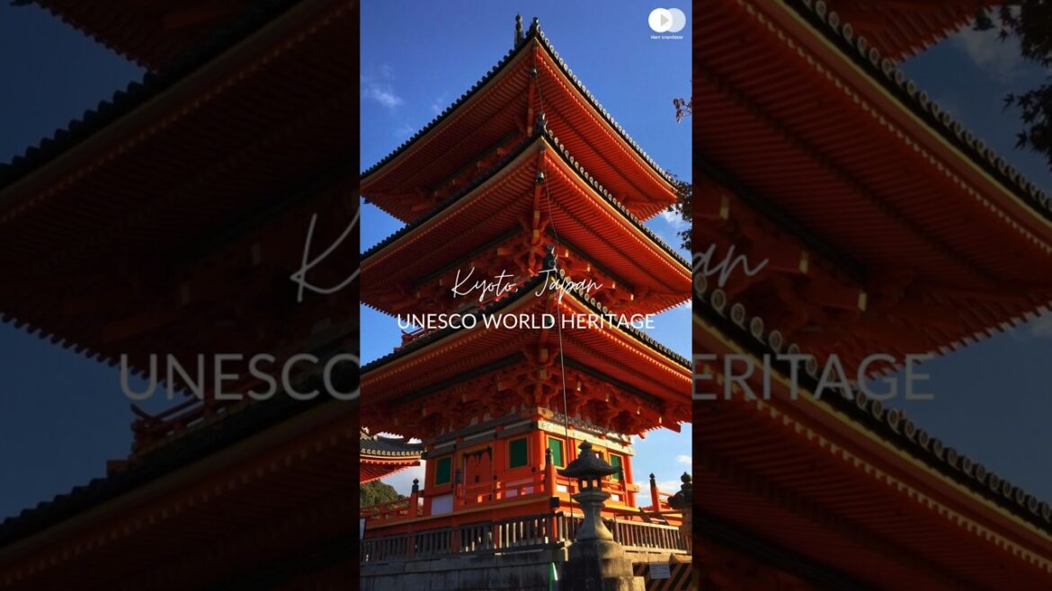 UNESCO WORLD HERITAGE SITES - Kyoto, Japan 😍 #travel #unesco #japan