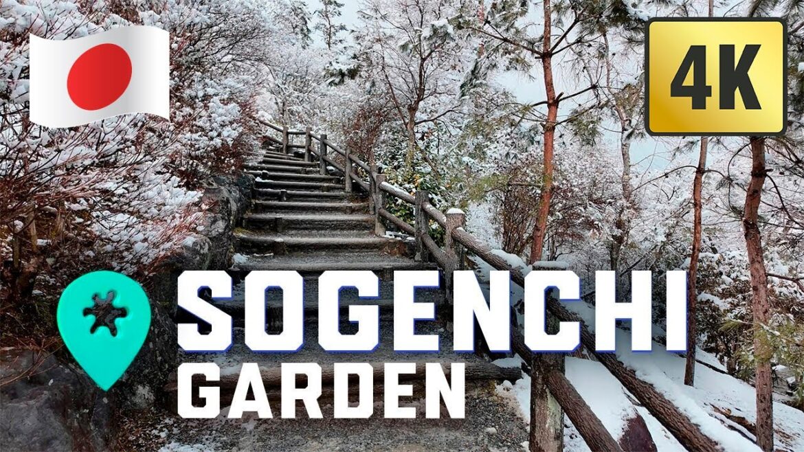 SOGENCHI GARDEN | 4K Walking Tour | Kyoto, Japan