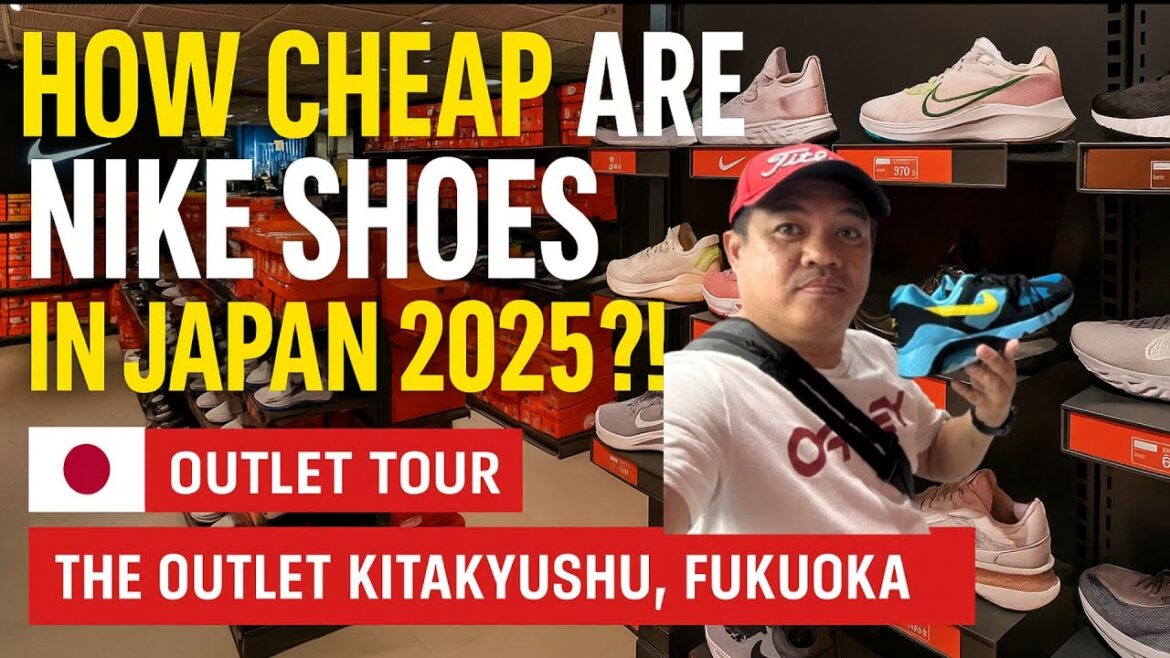 How Cheap Are NIKE Shoes in Japan? 👟 Fukuoka Outlet Tour 2025 | Japan Vlog How Cheap Are NIKE Shoes in Japan? 👟 Fukuoka Outlet Tour 2025 | Japan Vlog
