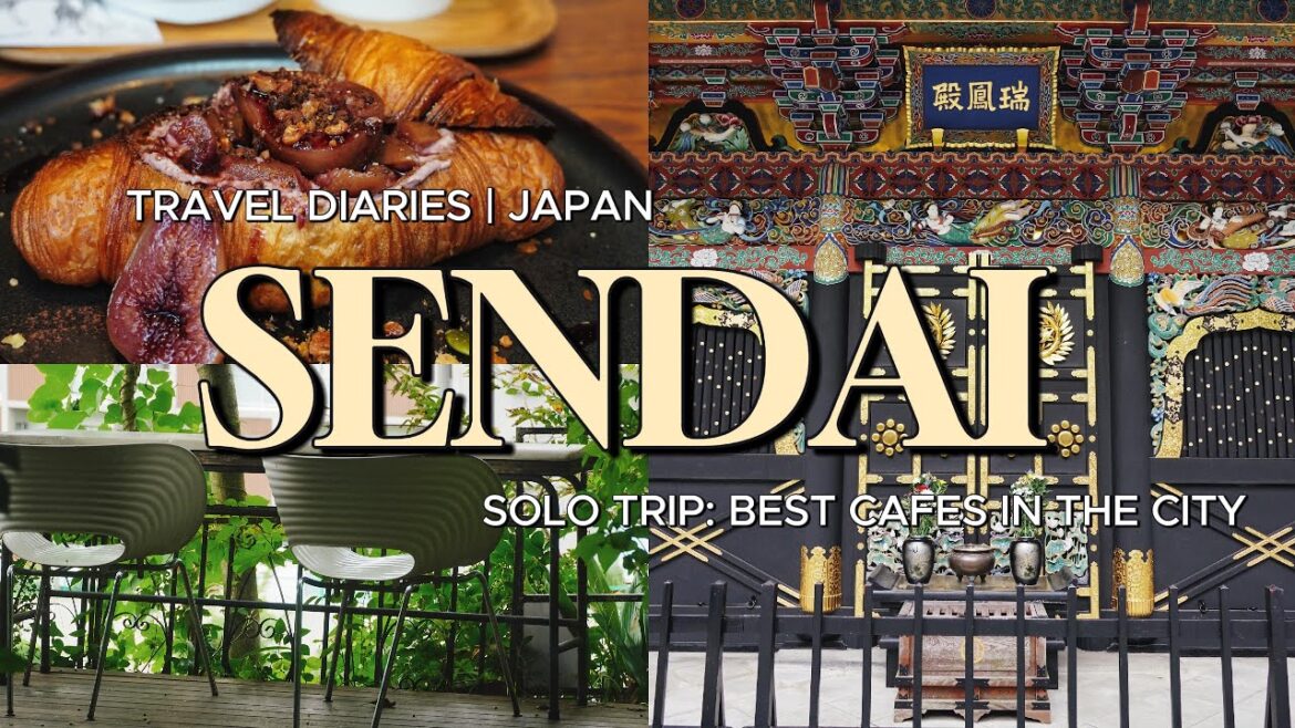 Sendai Solo Travel Vlog | Exploring the Best Cafes. Coffee Shops & Sigtseeing spots in Japan