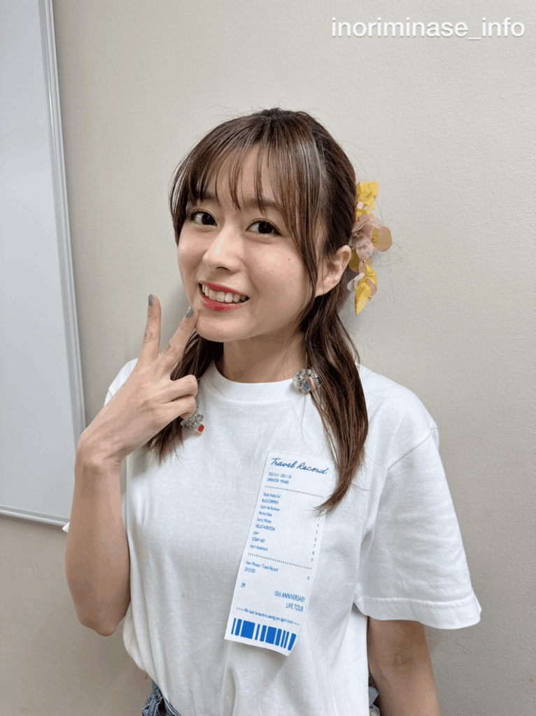 Minase Inori from Her "10th ANNIVERSARY LIVE TOUR Travel Record" in Okayama