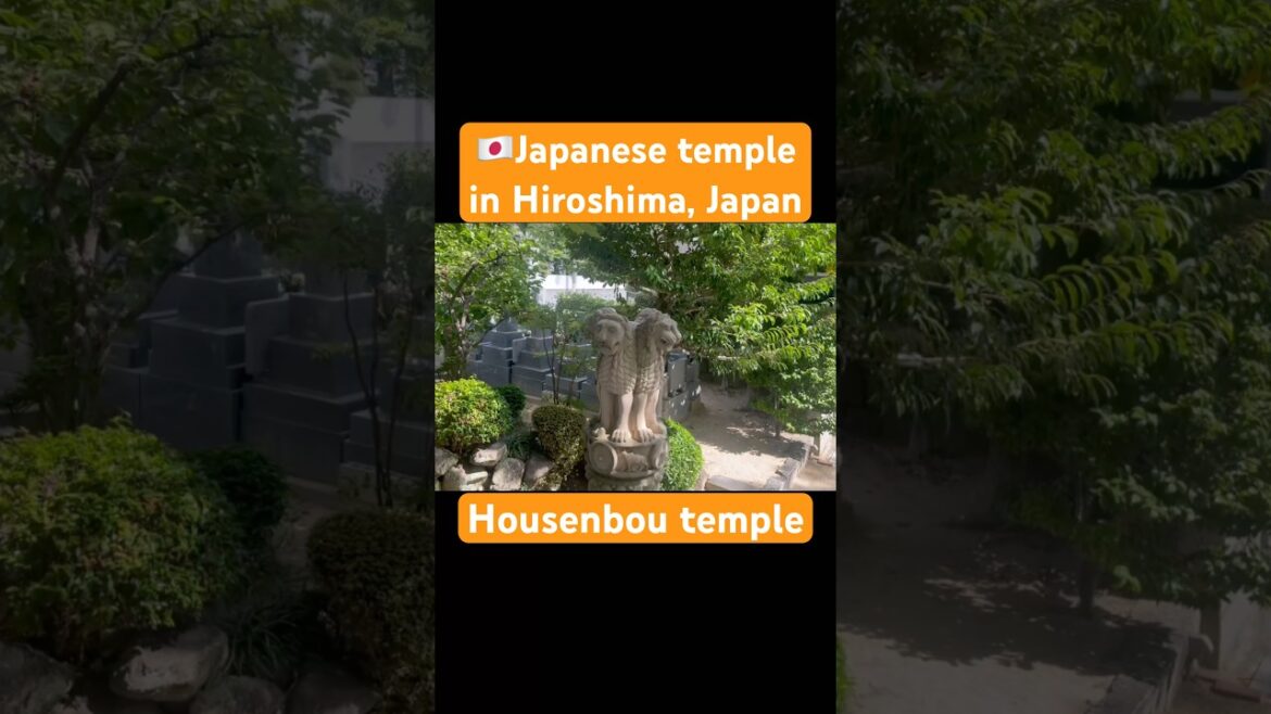 Japanese Housenbou temple in Hiroshima, Japan.#temple #shrine #hiroshima #japan #japantravel Japanese Housenbou temple in Hiroshima, Japan.#temple #shrine #hiroshima #japan #japantravel