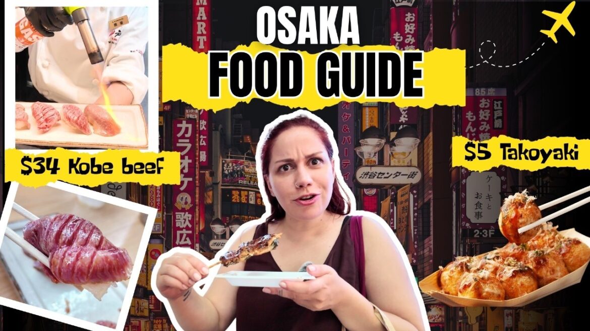 OSAKA FOOD: PRO TIPS on $34 WAGYU vs $2 Street Eats