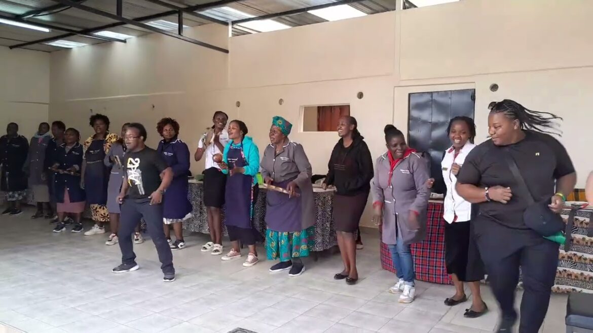 Kobe Beads Factory Welcome Dance Nairobi Kenya