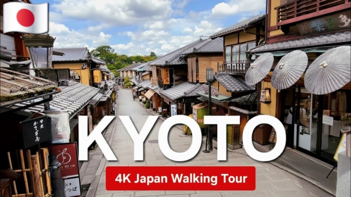 Kyoto 4K Walking Tour 🇯🇵 | Exploring Historic Streets of Higashiyama & Fushimi Inari Shrine
