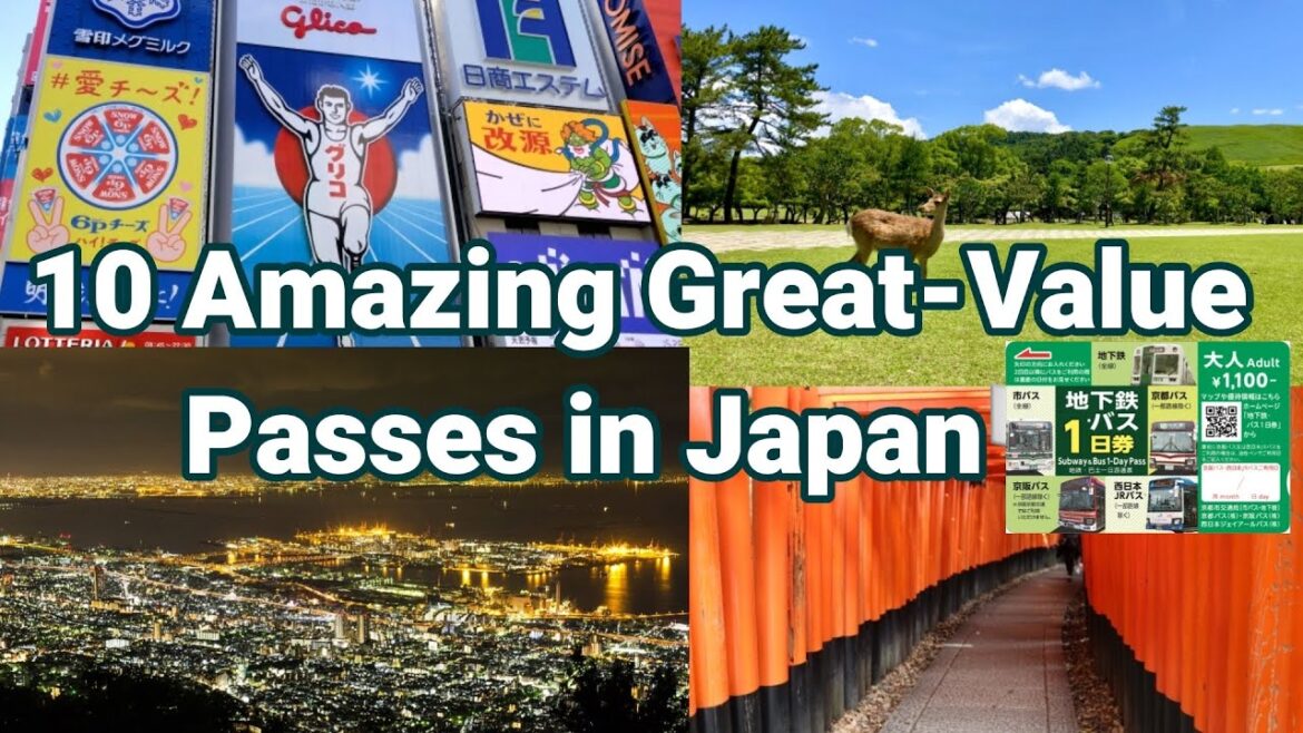 Kansai Travel Pass Guide 🇯🇵 | 10 Best-Value Tickets for Osaka, Kyoto & Kobe Kansai Travel Pass Guide 🇯🇵 | 10 Best-Value Tickets for Osaka, Kyoto & Kobe