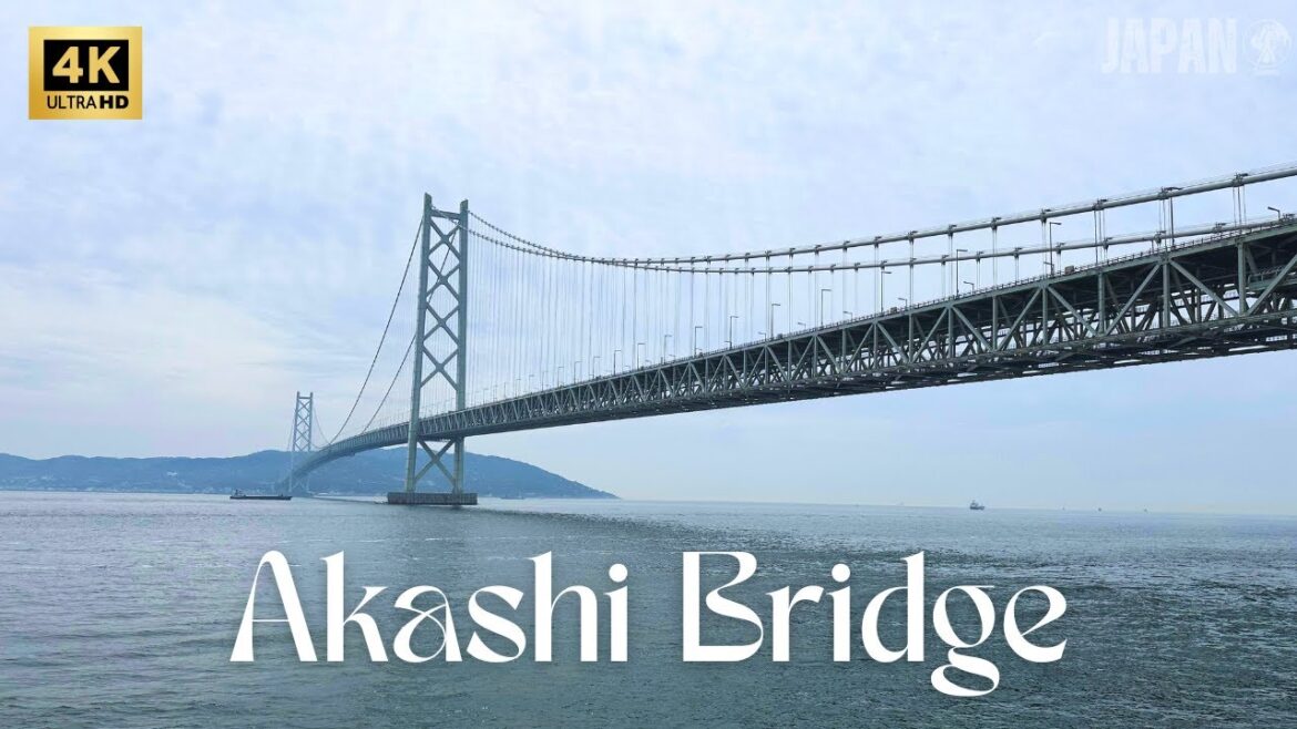 Akashi Kaikyo Bridge: World's Longest Suspension Wonder!  - Japan Diaries | 043