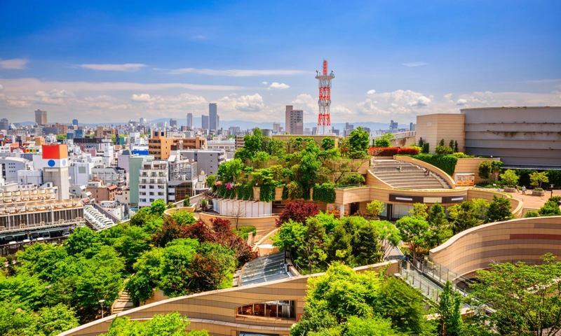 Osaka skyline