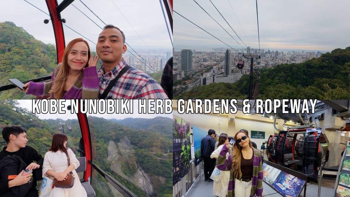 Exploring Kobe Nunobiki Herb Gardens & Ropeway – JAPAN 4K Exploring Kobe Nunobiki Herb Gardens & Ropeway - JAPAN 4K