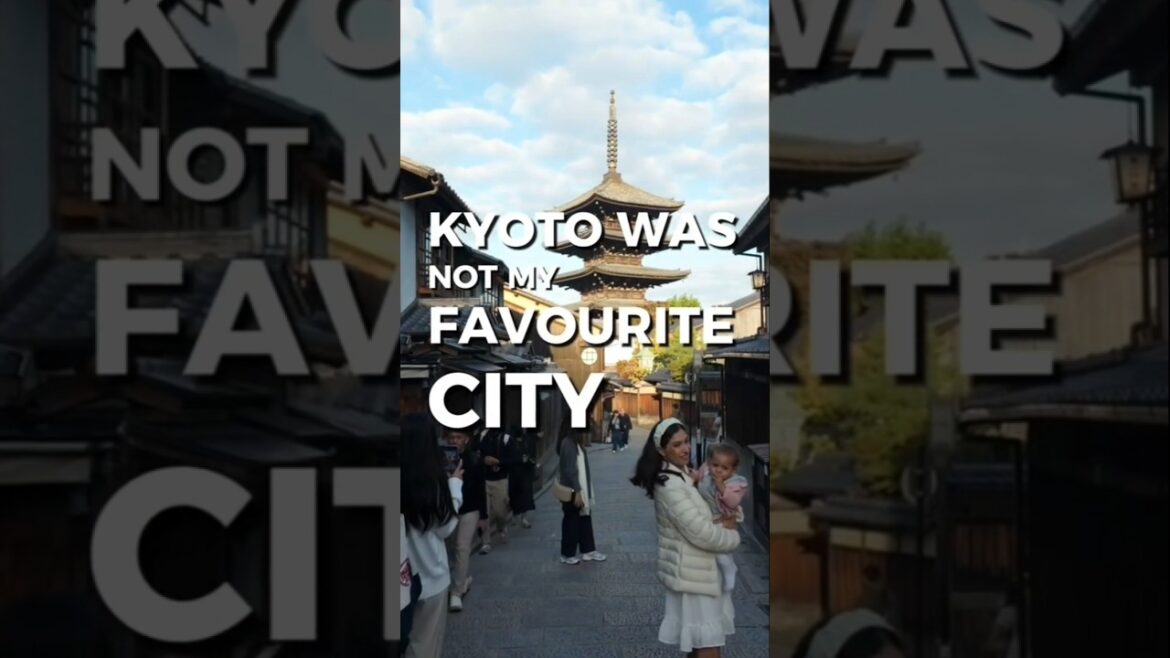 Kyoto - Manage your expectations 🇯🇵 #japan #kyoto #travel