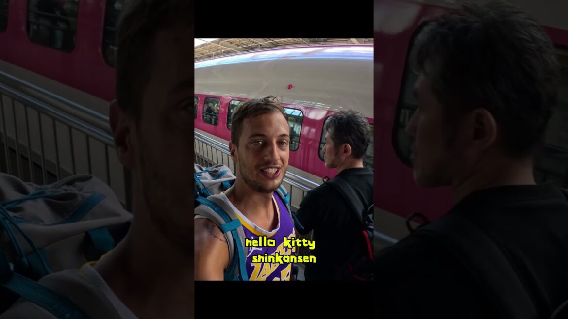 Dentro l’Hello Kitty Shinkansen GRATIS #giappone #viaggio #hellokitty #shinkansen #treno #gatto Dentro l'Hello Kitty Shinkansen GRATIS #giappone #viaggio #hellokitty #shinkansen #treno #gatto