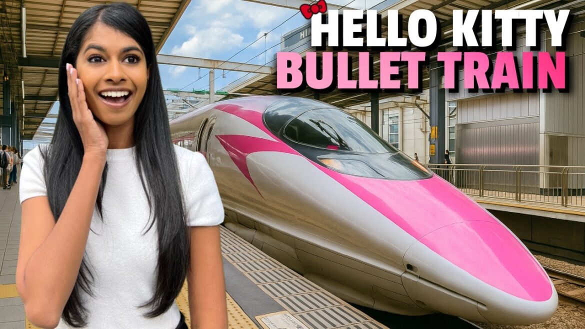 Riding Japan’s Hello Kitty Bullet Train | World’s Cutest Train? (Osaka – Hiroshima) Riding Japan's Hello Kitty Bullet Train | World's Cutest Train? (Osaka - Hiroshima)