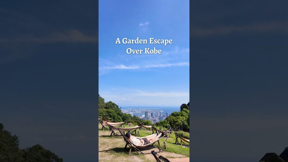 Soar Above Kobe Into a World of Flowers 🌸⛰️🌿 #traveljapan #breathtakingviews Soar Above Kobe Into a World of Flowers 🌸⛰️🌿 #traveljapan #breathtakingviews