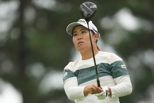 Nasa Hataoka and Miyu Yamashita atop LPGA leaderboard after first round in Japan Nasa Hataoka of Japan plays a shot during the final round of the LPGA Ladies Championship golf tournament at the Pine Beach Golf Links, in Haenam, South Korea, Sunday, Oct. 19, 2025. (AP Photo/Lee Jin-man)