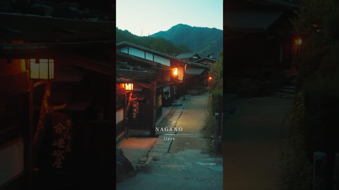 まるでタイムスリップしたかのような長野の街並み　📍妻籠宿