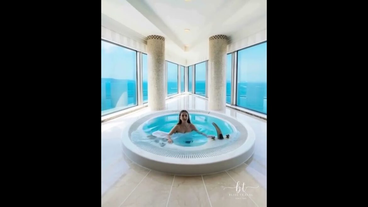 Luxury & Views! Must-Stay Fukuoka Hilton Sea Hawk Hotel 🏨🌊 #travelluxury