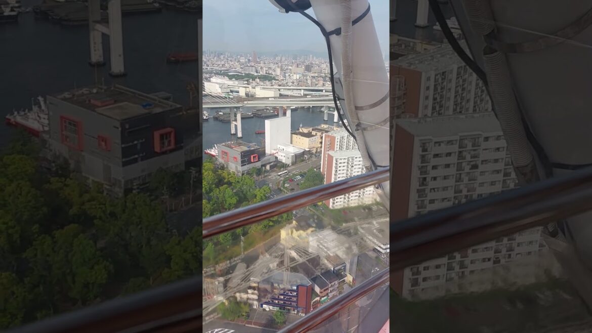 거대한 "오사카 덴포잔" 관람차 타보기//天保山大観覧車 #일본여행 #워룸합본호 #김필재tv #오사카여행