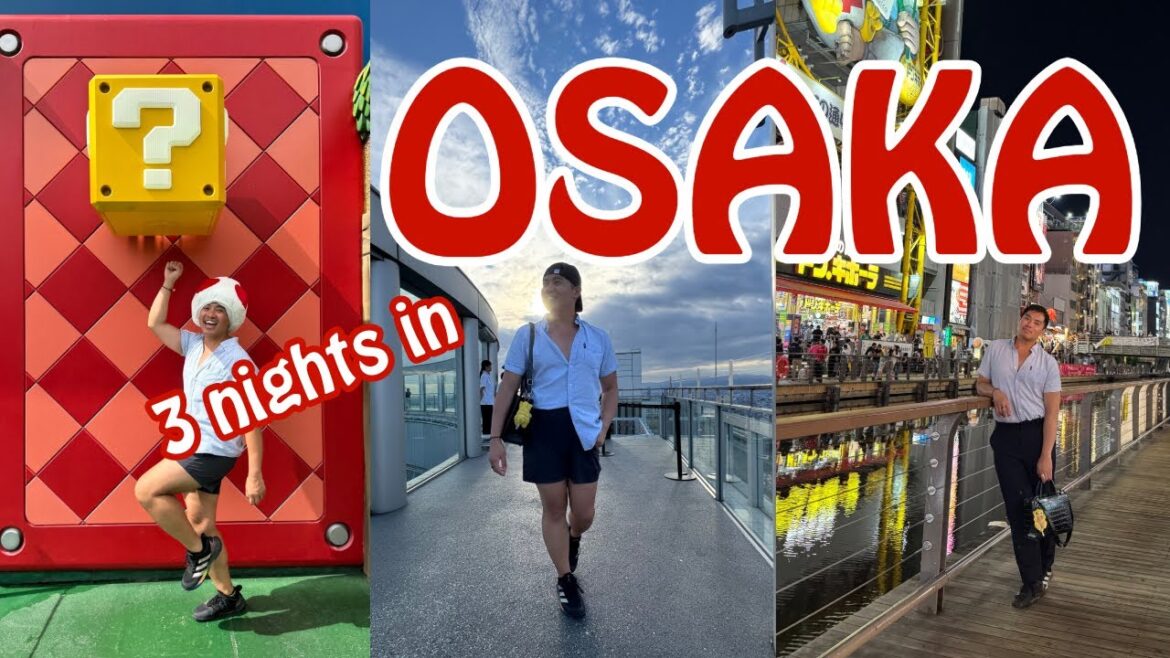Osaka Travel Vlog – 2nd hand shopping, Nintendo World Osaka Travel Vlog - 2nd hand shopping, Nintendo World