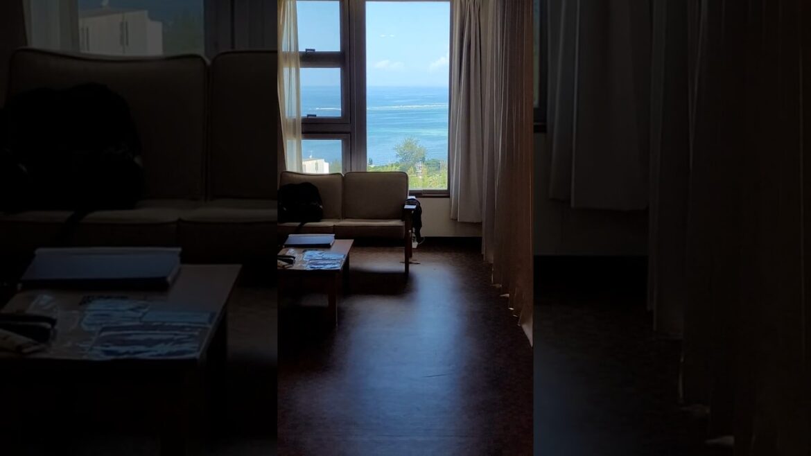 Okinawa apartment facing the Pacific Ocean