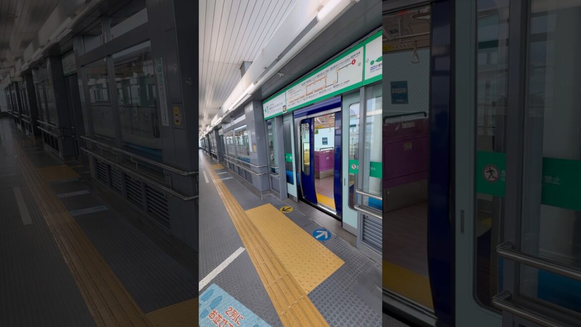 문닫아요.고베포트라이너(Kobe port Liner) #train