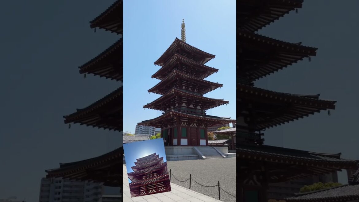 Shitenno-ji Temple in Osaka #solotravel #travel Shitenno-ji Temple in Osaka #solotravel #travel