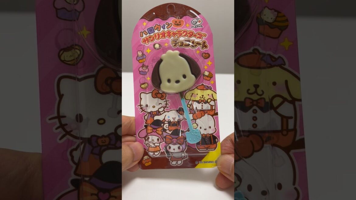 Sanrio Characters Halloween Lollipop Chocolate Pochacco #shorts