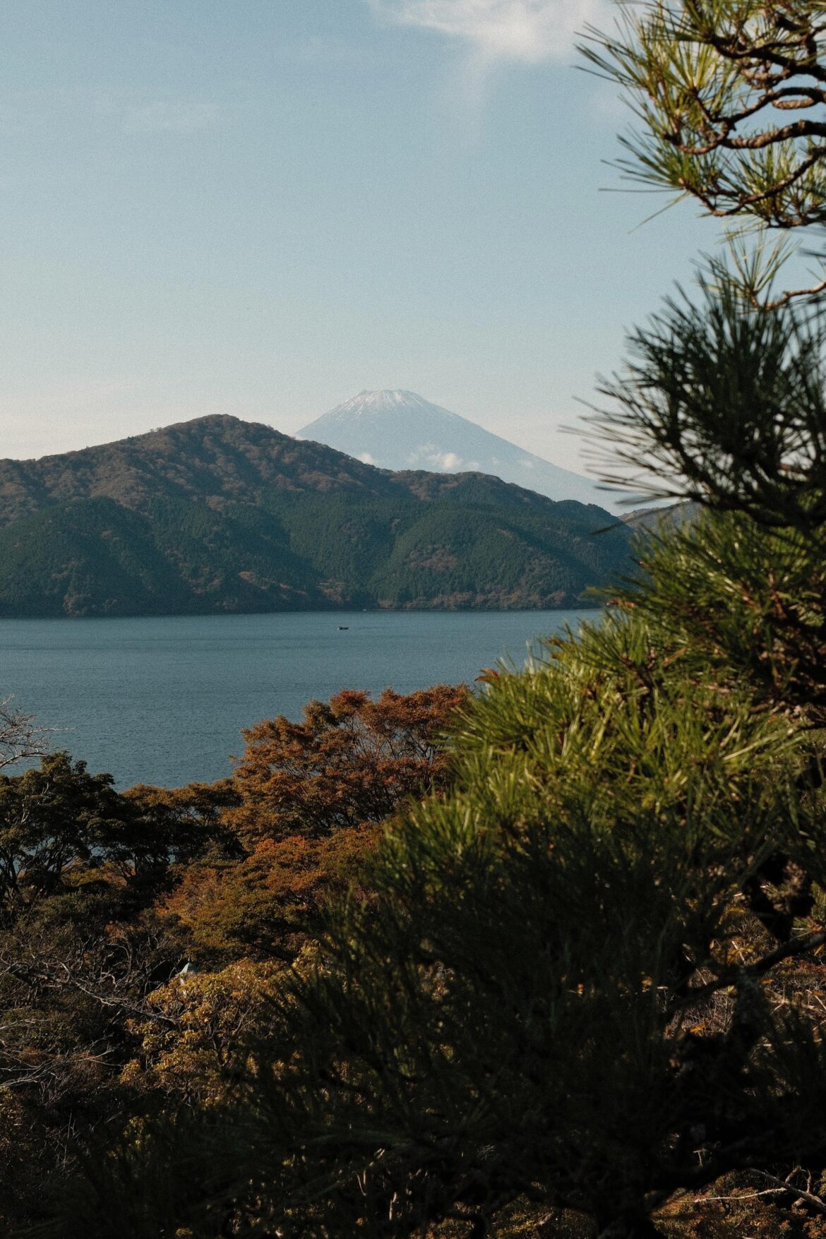 Got lucky with Mt. Fuji