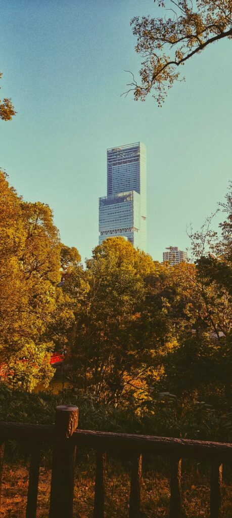 I went for a walk in Tennoji